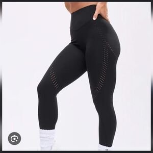 Buffbunny Airbrush Laser Cut Leggings